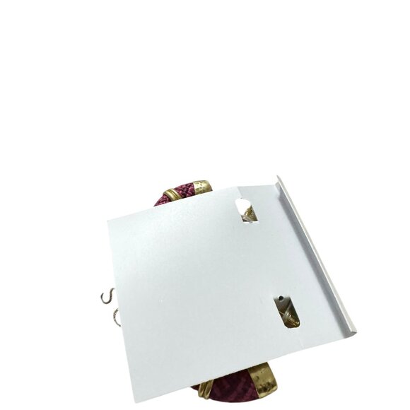 New Kendra Scott Maya Woven and Gold Corded Hoope Earrings - Picture 7 of 7